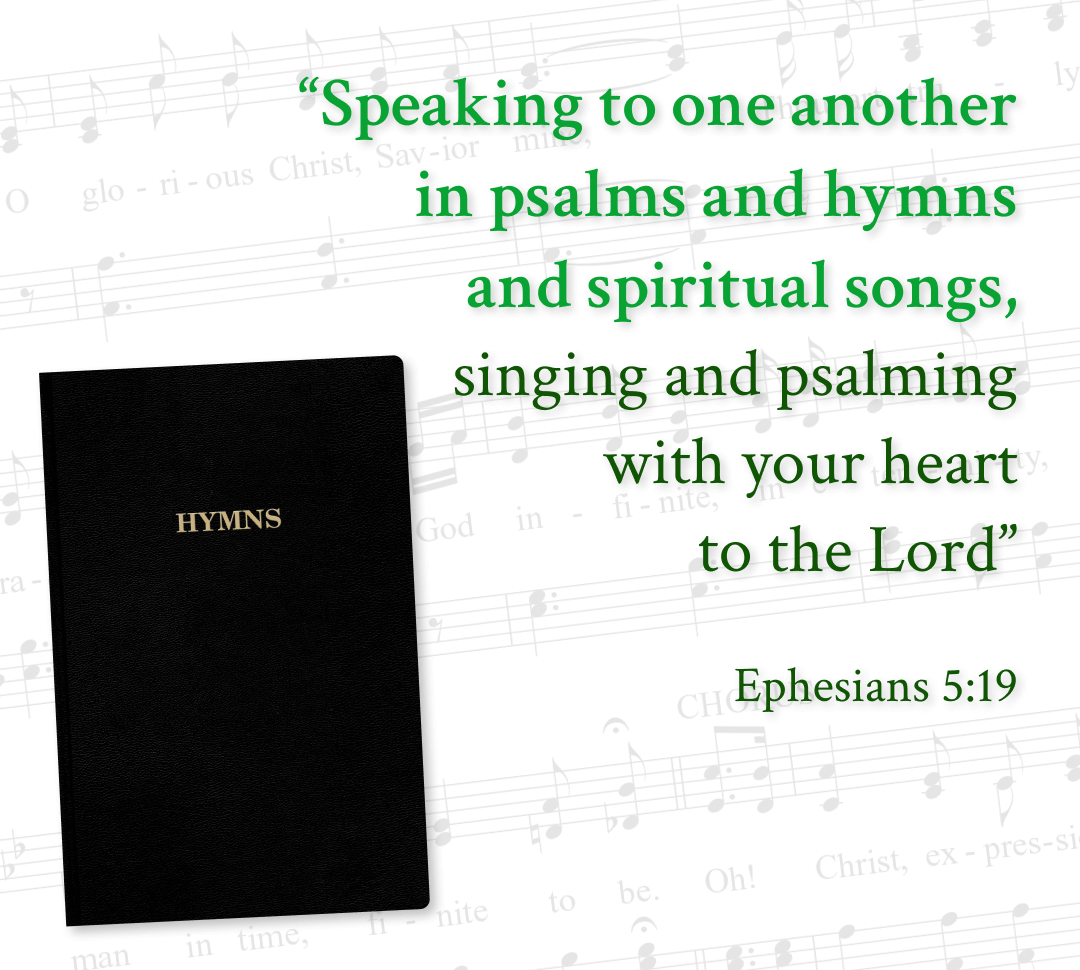 Speaking to one another in psalms and hymns and spiritual songs...