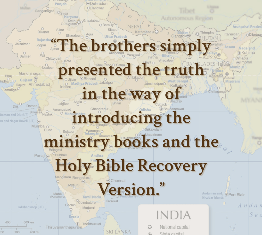 The Leading of the Spirit in the Ministry Literature Journey in North India