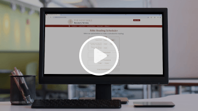 Bible Reading Scheduler