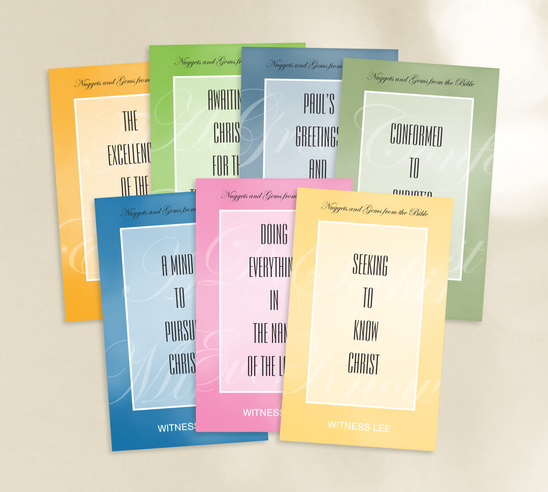 The History and Burden concerning the Nuggets and Gems Booklets