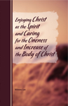 Enjoying Christ as the Spirit and Caring for the Oneness and Increase of the Body of Christ 