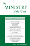 Ministry of the Word (periodical), The, vol. 25, no. 06 (12/2021)
