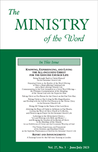 Ministry of the Word (Periodical), The, vol. 27, no. 06 (August 2023)