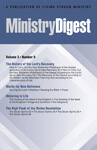 Ministry Digest (periodical), vol. 3, no. 9