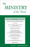 Ministry of the Word, vol. 26, no. 1