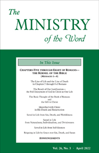 Ministry of the Word, vol. 26, no. 2