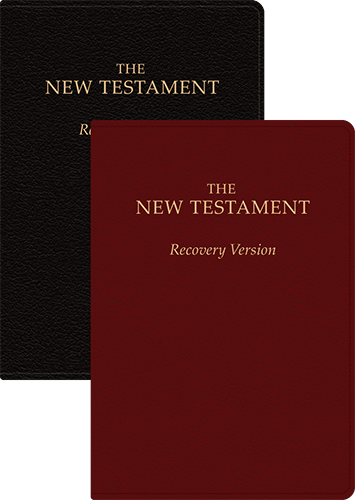 New Testament Recovery Version, with footnotes