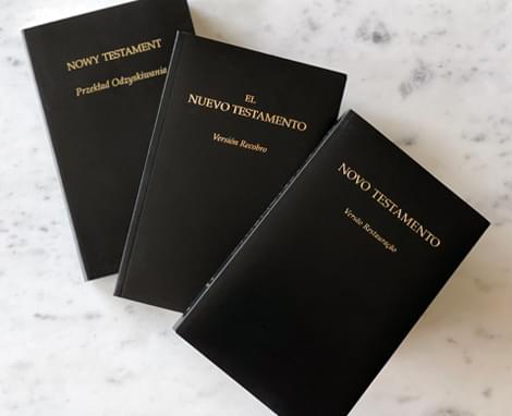 New Testaments in different languages